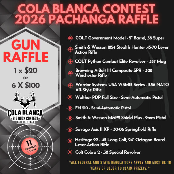 Gun Raffle Ticket - Pack of 6